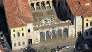 Veduta area del tribunale di Monza
