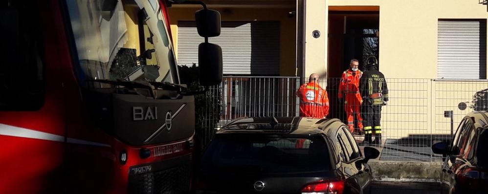 Seregno soccorso persona via Puccini