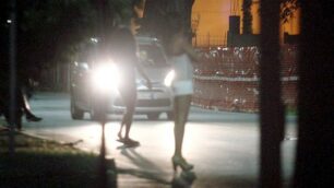 Prostitute al lavoro a Monza