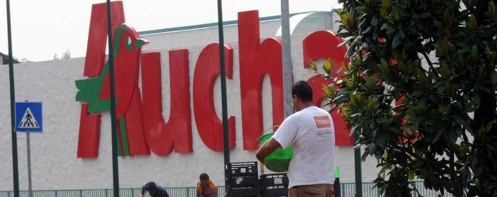 L’Auchan di Monza, in via Lario