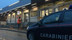 I carabinieri in stazione ad Arcore