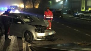 Arcore, incidente in via Monte Rosa martedì sera