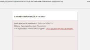 Mail virus Agenzia delle entrate