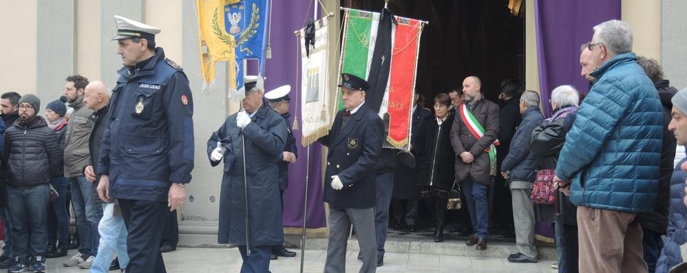 Burago: i funerali di Marco Santamaria