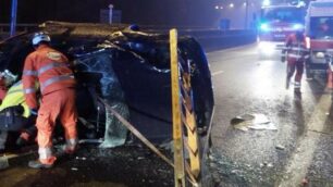 meda - incidente superstrada