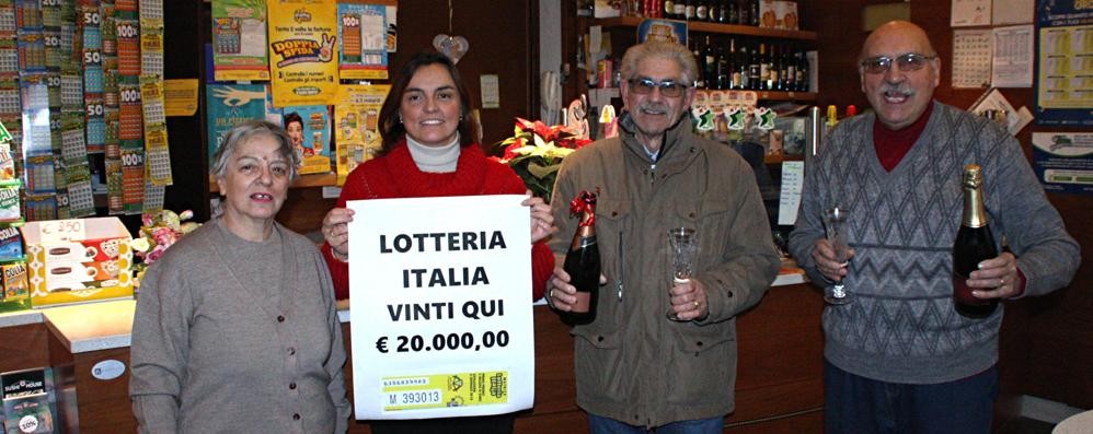 Lissone Lotteria Vinti 20mila Euro Ricevitoria Tabacchi Pagani