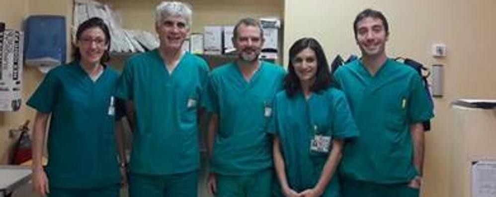 Equipe Struttura Semplice di Elettrofisiologia Interventistica e Cardiostimolazione dell’Ospedale San Gerardo di Monza