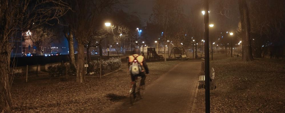 Monza: i giardini pubblici di via Visconti