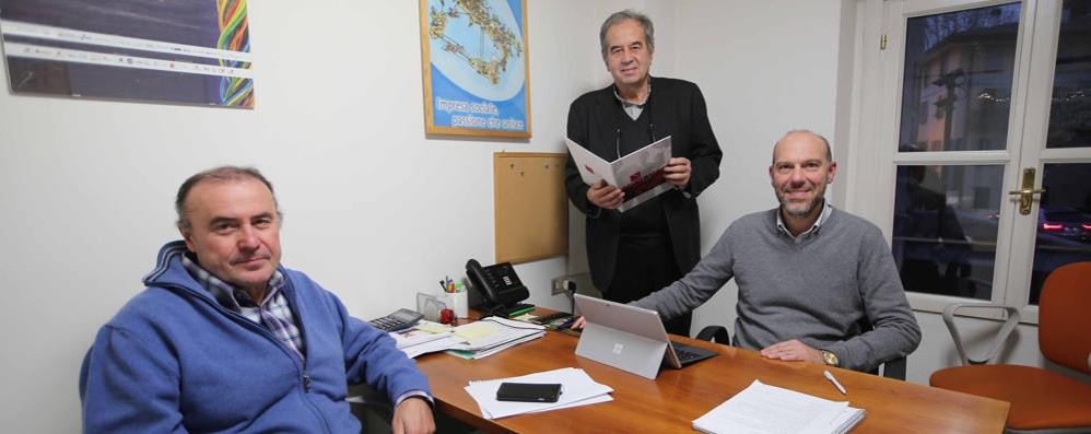 Giancarlo Brunato, Roberto D’Alessio, Mario Riva