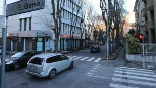 Monza Semaforo via Buonarroti-via Borsa