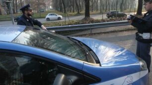 Una volante della polizia