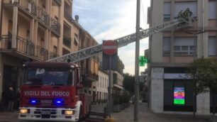 Villasanta soccorso piazza Camperio 11 gennaio 2018