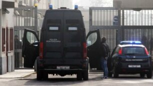 L’ingresso del carcere di Monza