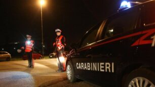 Una pattuglia dei carabinieri