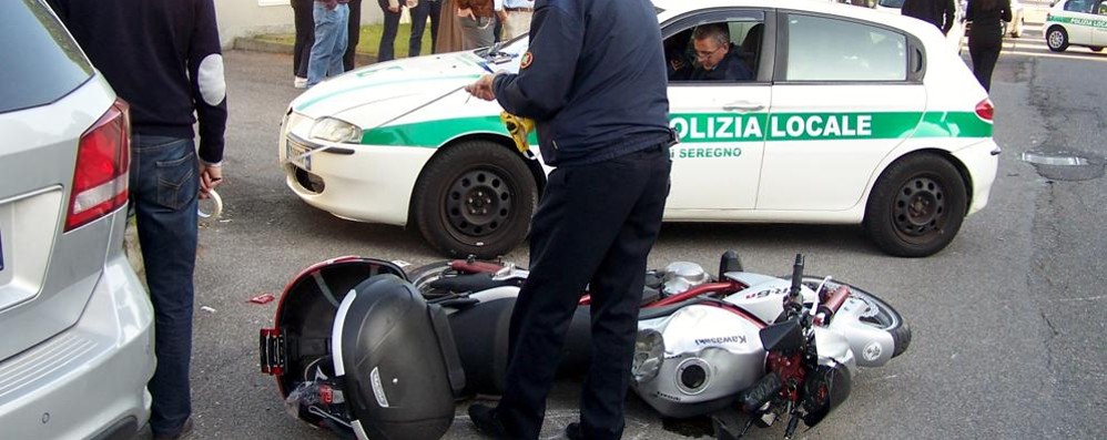 La polizia locale di Seregno al lavoro