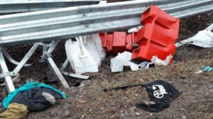 Il punto della Milano Meda in cui si è verificato l’incidente. Foto Edoardo Terraneo
