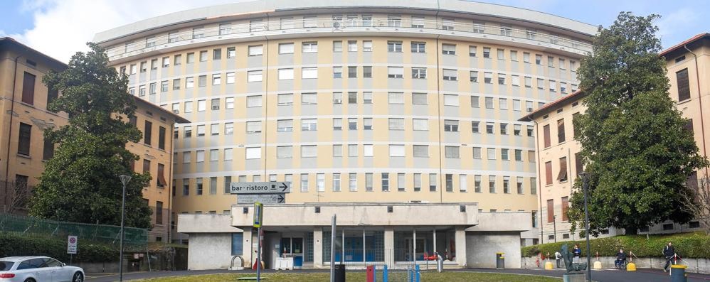 Il monoblocco dell’ospedale Sant’Anna di Como