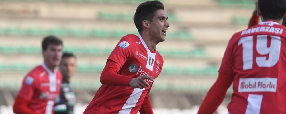 MONZA calcio Monza Arzachena: Luca Giudici autore del gol