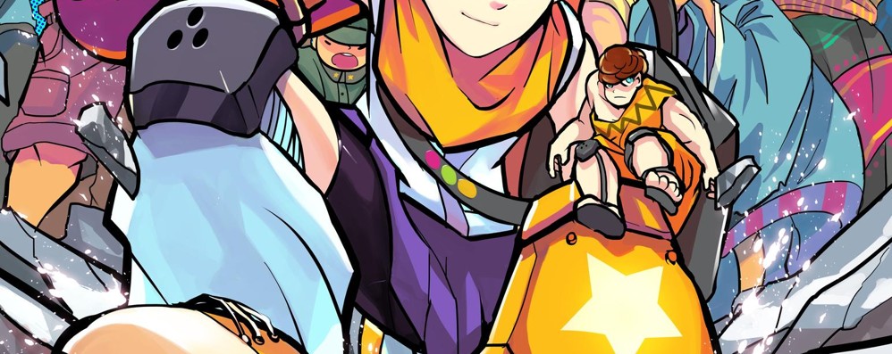 Una tavola in mostra per Mangasia: Star Punch Girl di  Sphinx Scribble-min