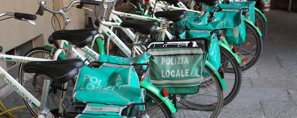 Biciclette polizia locale Milano