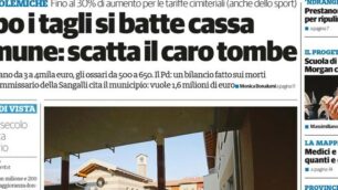 prima pagina il Cittadino giovedì 22 febbraio 2018