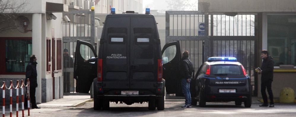 L’ingresso della casa circondariale di Monza