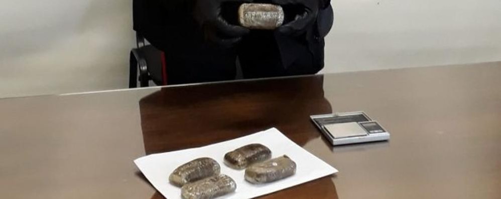 La droga sequestrata