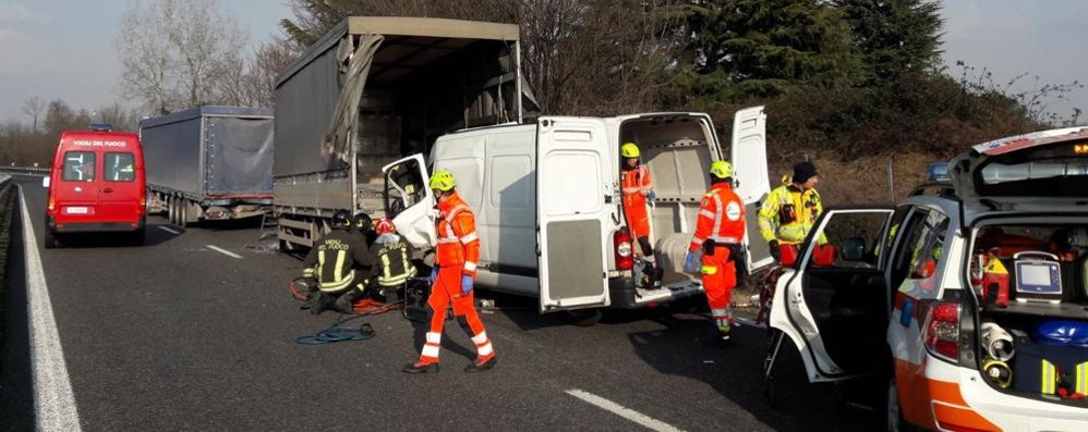 Statale 36: incidente Valassina martedì 27 febbraio