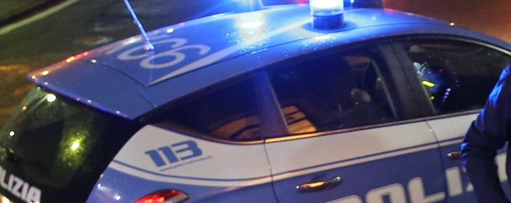 Una volante della polizia di Monza