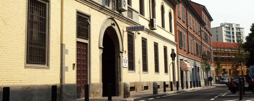 La caserma dei carabinieri di Monza