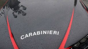 Un’auto dei carabinieri