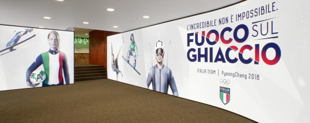 Casa Italia alle olimpiadi invernali 2018 in Corea del Sud con l’arredamento di Glas Italia di Macherio