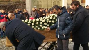Triuggio, i funerali di Adriano Currà