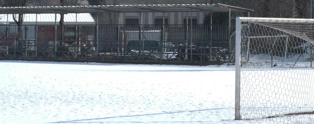 Monza Campi di calcio chiusi per neve in tutta la provincia