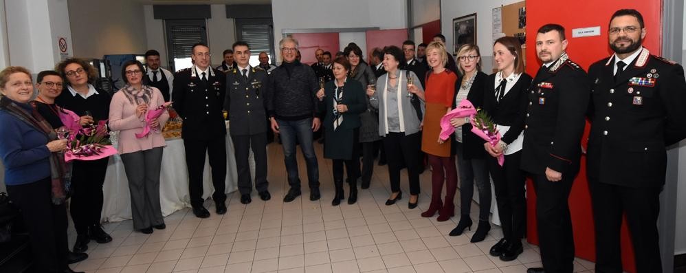 Cesano, inaugurazione alla caserma dei carabnieri dell’aula per le audizioni di donne che hanno subito violenza