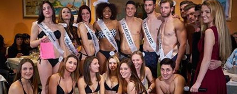 Il gruppo di “Mister” e “Miss” che ha partecipato all’evento