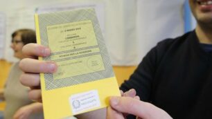 Monza: il talloncino antifrode sulla scheda elettorale Politiche - regionali 2018