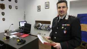 Il maggiore dei carabinieri del Ntpc di Monza Francesco Provenza