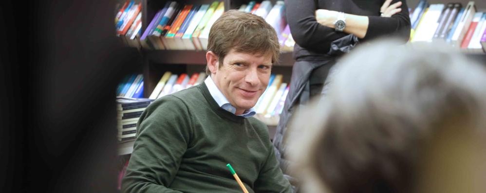 Giuseppe Civati al Libraccio di Monza a novembre 2017