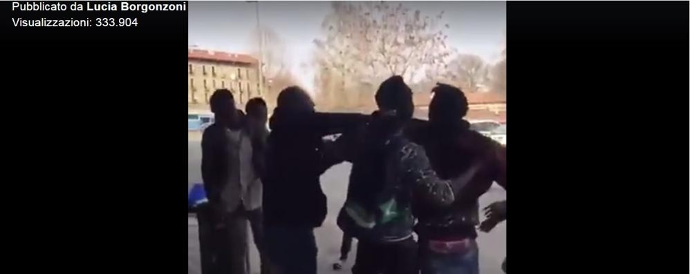 Monza stazione video virale sul Facebook