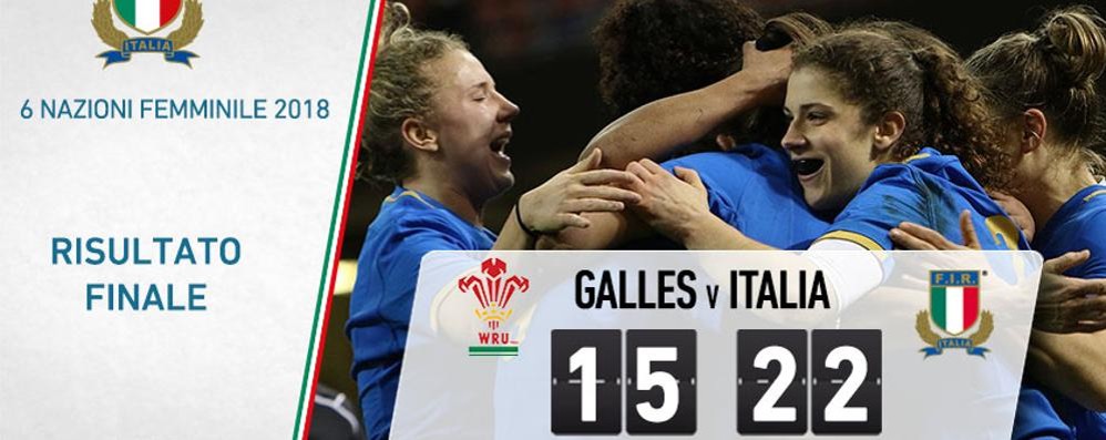 Rugby, 6 Nazioni donne: il risultato finale di Galles-Italia con le Ringhio di Monza protagoniste