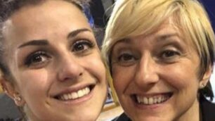 Elisa Meneghini con Claudia Ferrè