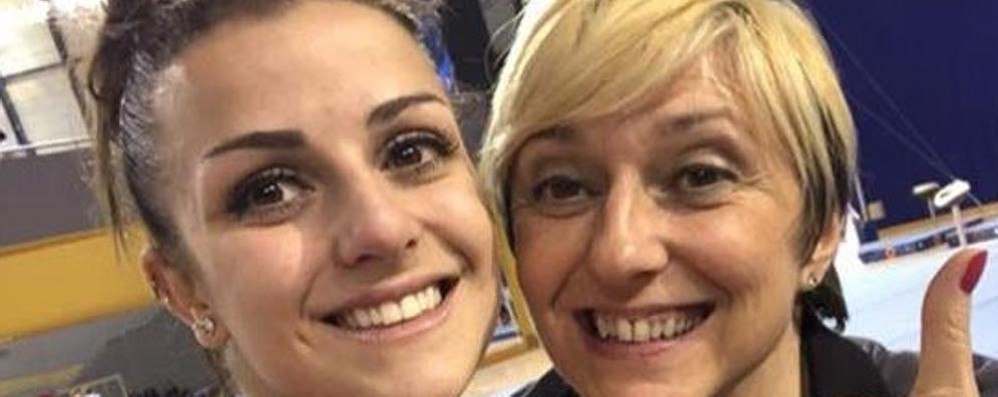 Elisa Meneghini con Claudia Ferrè