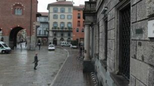 Piazza Roma di Monza, teatro dell’episodio