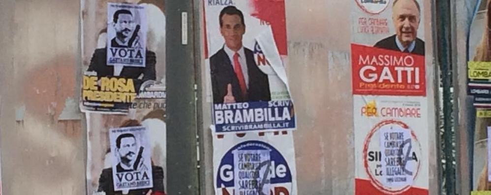 Manifesti elettorali Vota Bresci