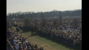 Monza, “Il Portale” di Havadtoy  per celebrare papa Francesco nel parco