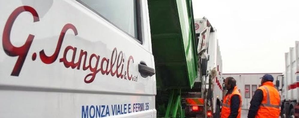 Sangalli servizio rifiuti Monza