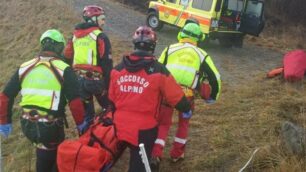 Soccorso alpino in azione