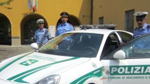 la polizia locale Macherio-Sovico