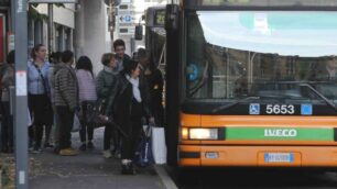 Un autobus a Monza